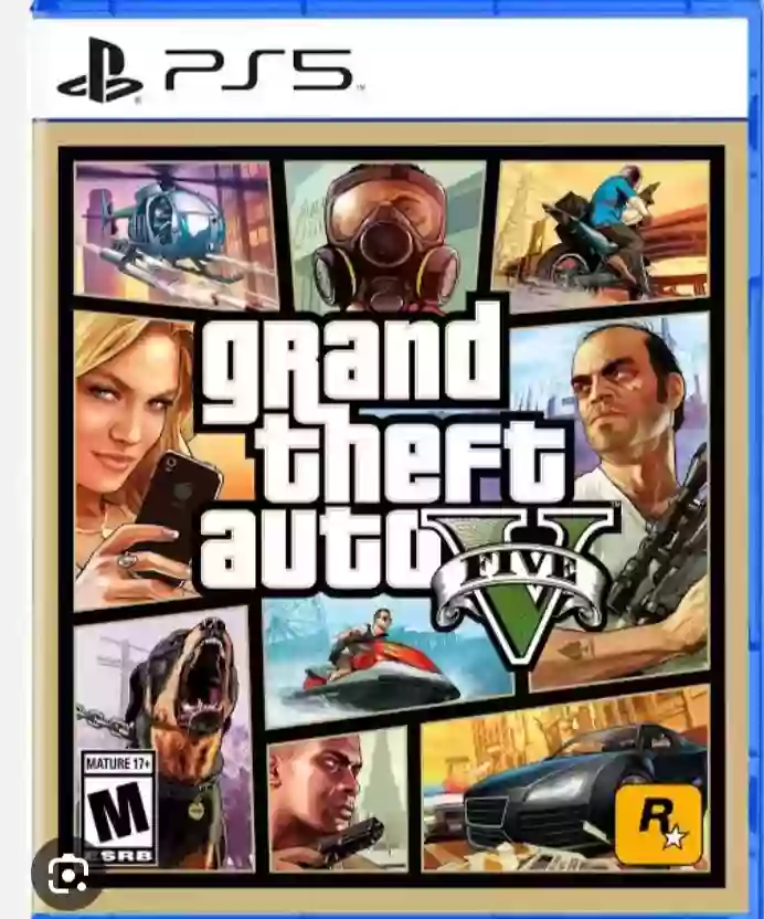 Grand Theft Auto { GTA } V PS5 GAME